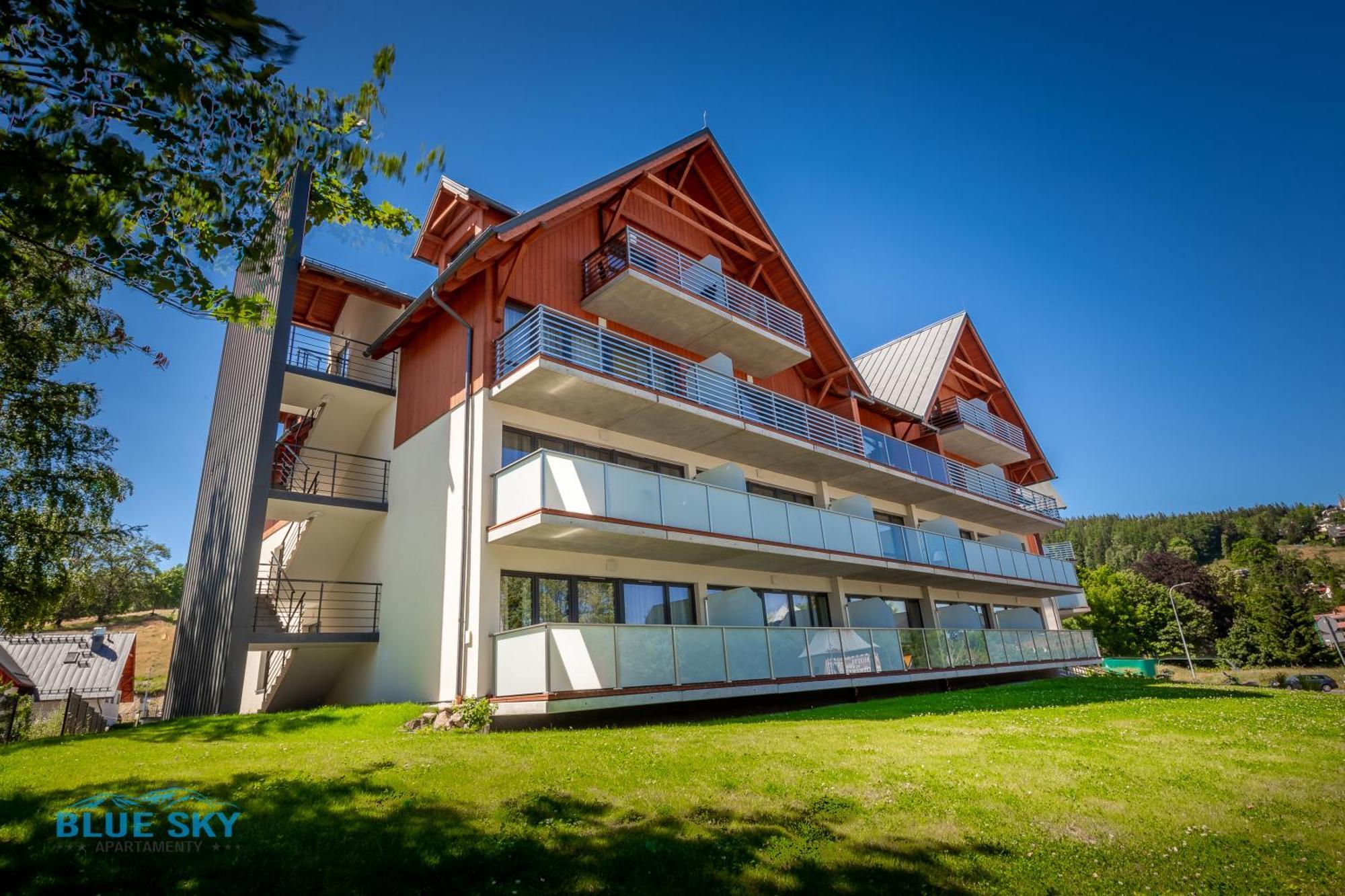 Apartamenty Bluesky - Karkonoska 13, Z Widokiem Na Gory, Blisko Szlakow I Wyciagow, W Zielonej Okolicy カルパッチ 部屋 写真